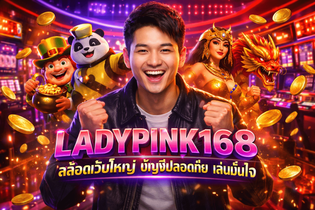 LADYPINK168 สล็อตเว็บใหญ่ บัญชีปลอดภัย เล่นมั่นใจ